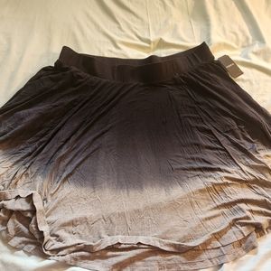 NWT ombre jersey mini skirt